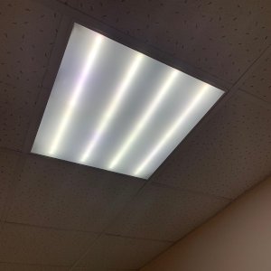 Технология монтажа светильников в подвесной потолок